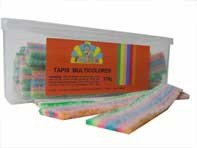 Tupper rectangle de Tapis citriques multicolores - 320g