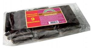 Gaufres Fantasia nappes saveur chocolat - 9 pices - 325g